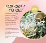 Blue Sage & Sea Salt Fragrance Chart