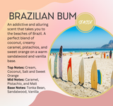 Brazilian Bum Fragrance Oil Selection from nrglife.