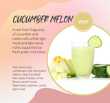 Cucumber Melon Fragrance Chart