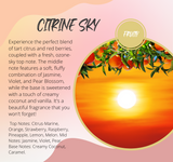 Citrine Sky Fragrance Chart