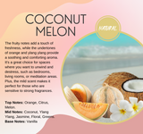 Coconut Melon Fragrance Chart