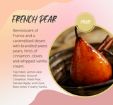 French Pear Fragrance Chart