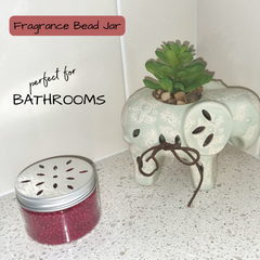 Control odours in your Bathroom with Fragrance Bead Jars
