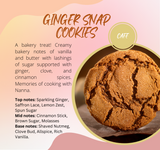 Ginger Snap Cookies Fragrance Chart