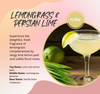 Lemongrass & Persian Lime Fragrance Chart