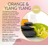 Orange & Ylang Ylang Fragrance Chart