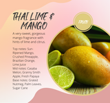 Thai Lime & Mango Fragrance Chart