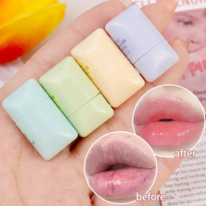 Mini Tea Lip Balm Moisturizing Anti-dry Easy To Carry Lipstick Lasting Nourishment Cute Lip Gloss Daily Care Lip Balm 2pcs/set - ZOLAAA