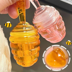 Honey Pot Lip Oil Fresh Fruit Lip Balm Long Lasting Moisturizing Clear Lip Oil Liquid Lipstick Lip Gloss Makeup Cosmetics - ZOLAAA