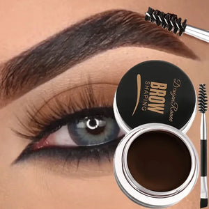 Matte Brown Black Wild Eyebrow Cream 3D Natural Tint Eyebrow Enhancers Gel Wax Waterproof Lasting Eye Makeup Cosmetic Tools - ZOLAAA