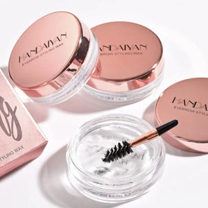 Transparent Pomade Eyebrow Styling Brows Gel Wax Fixer With Brush For Women Eyebrow Cosmetics Make Up Eyebrow Gel - ZOLAAA