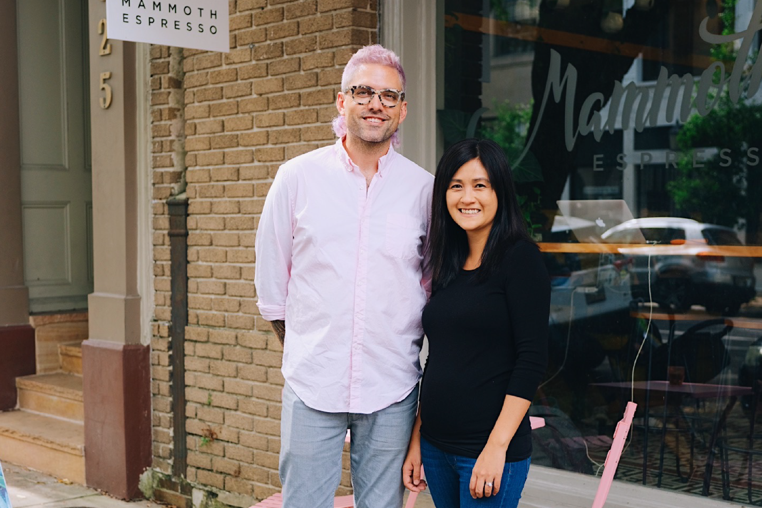 Jonathan and Darlene Riethmaier, co-owners of Mammoth Coffee Company