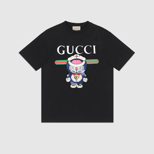 2点目購入0円 Gucci ドラえもん ロゴ Tシャツ Shiryayeva