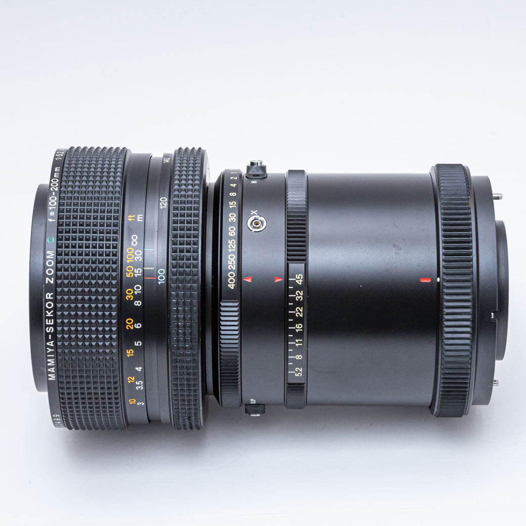 良品】MAMIYA SEKOR Zoom C 100-200mm f/5.2 W Lens for RB67 マミヤ ...