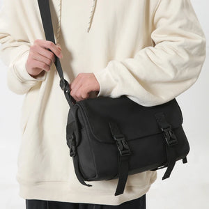 Lkblock 2024 Newest Travel Nylon Women Men Crossbody Shoulder Bags Leisure Adjustable Shoulder Straps Multi-function With Large Pocket - lkblock