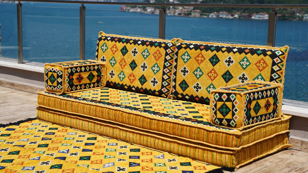 Oriental loveseat