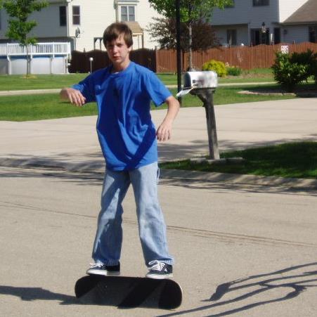 mike osterman first skateboard