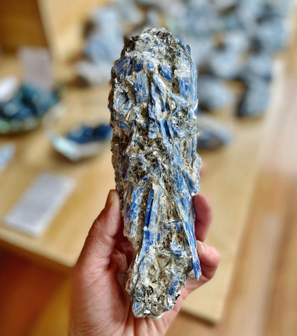 large blue kyanite