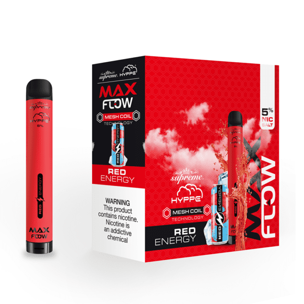 Hyppe Max - Disposable Vape Pen Flow Supreme Red Energy For Sale