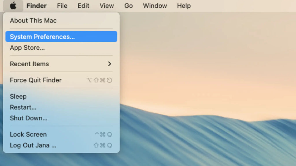 Navigating to Your Mac's Cursor Settings