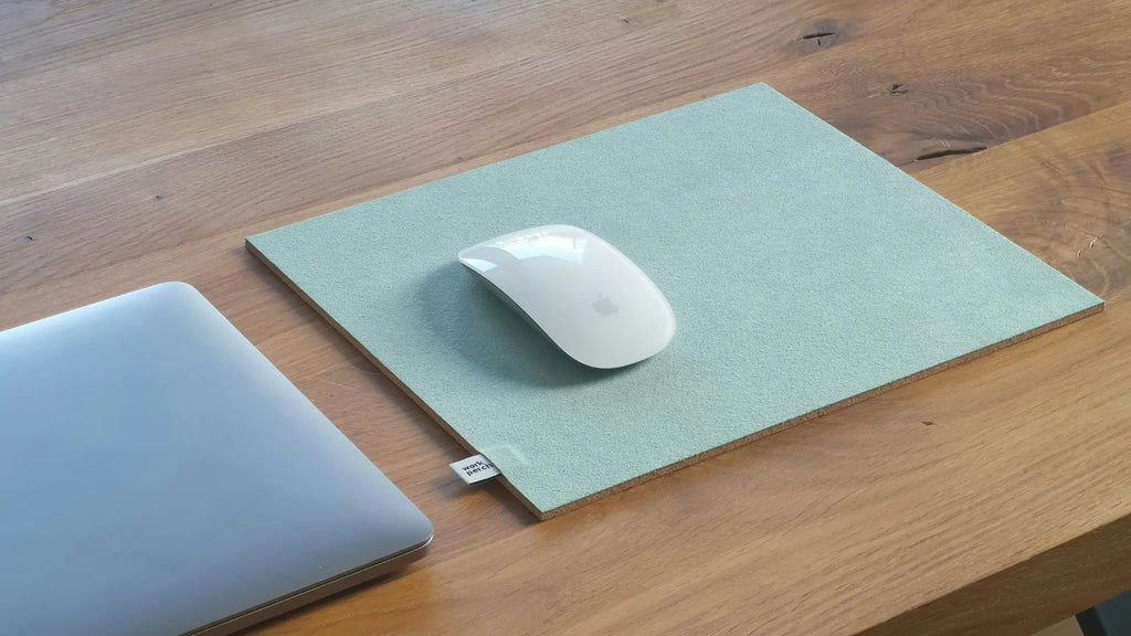 magic mouse on a mousepad