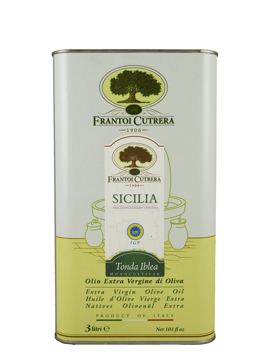 Frantoi Cutrera Tonda Iblea IGP Sicilia Tin Olive Oil 16.9 fl oz (500ml ...