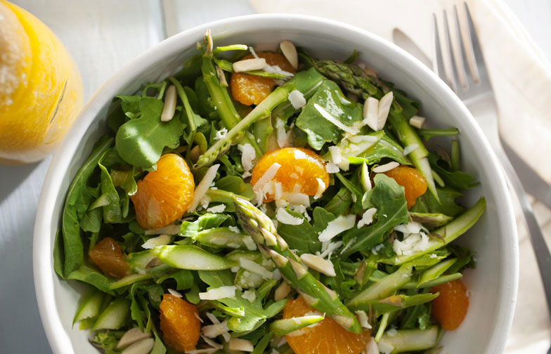 Asparagus Salad with Orange Vinaigrette