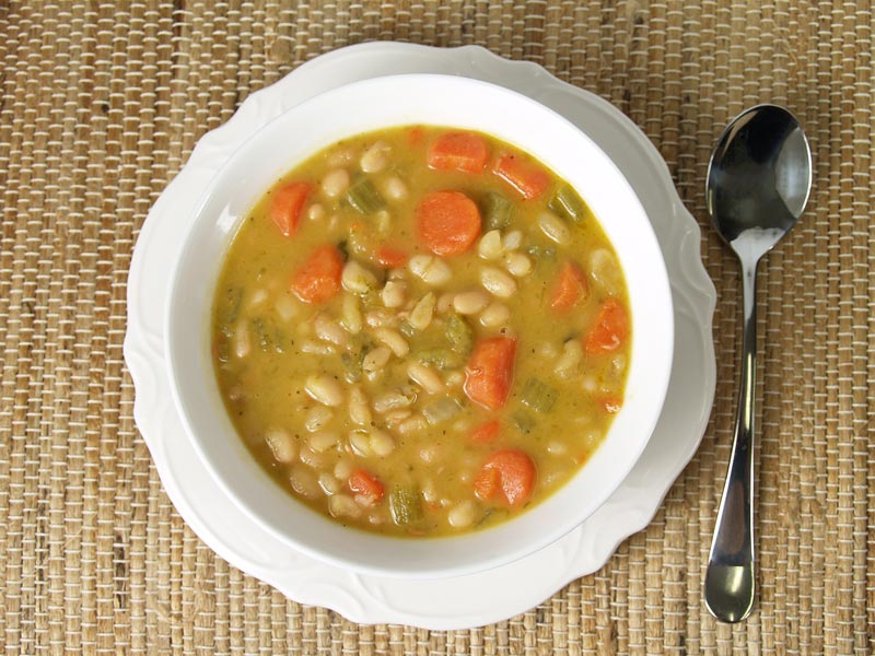 White Bean Soup With Carrots