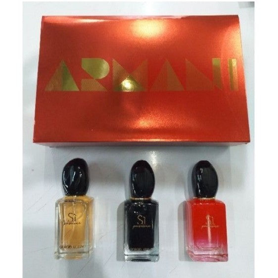 Armani Si Mini Gift Set - 3 x 30ml – Fragrance Deliver SA