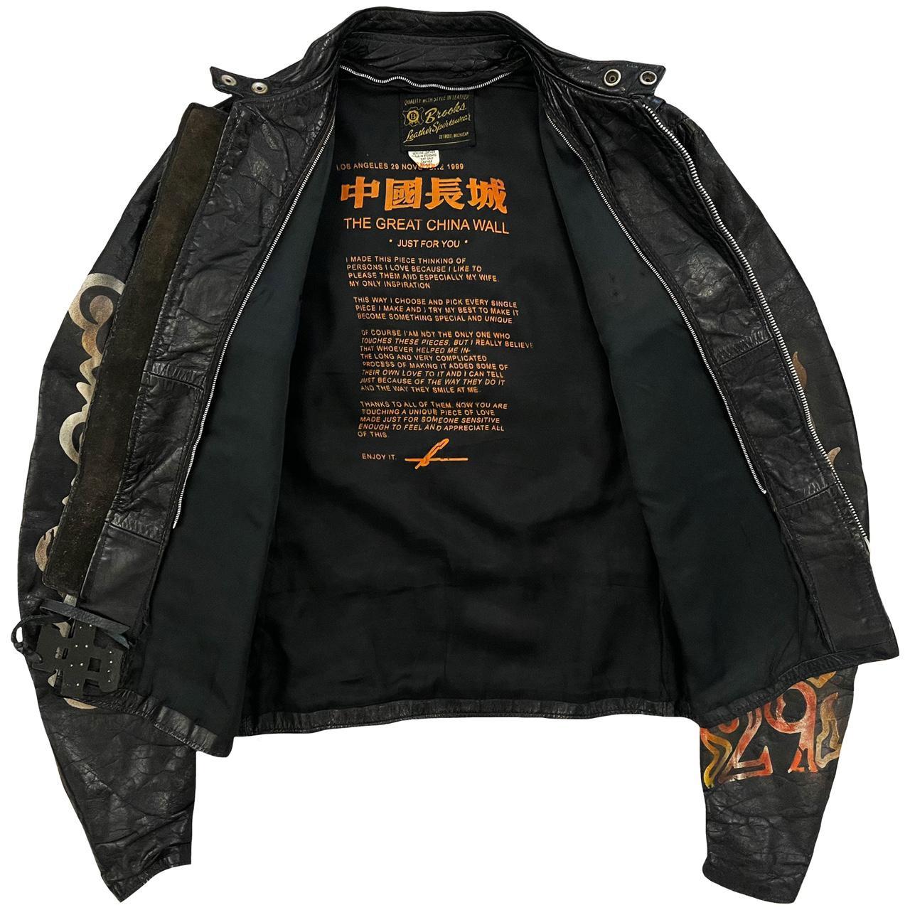 The Great China Wall Leather Biker Jacket – The Holy Grail