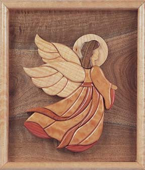 Angel Intarsia Scroll Saw Pattern