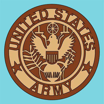 Army Insignia Scroll Saw Pattern – Scrollsaw.com