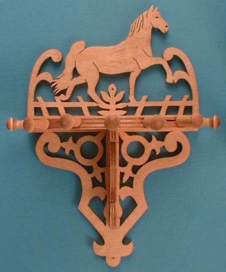 horse themed organizer rack patterns – scrollsaw.com