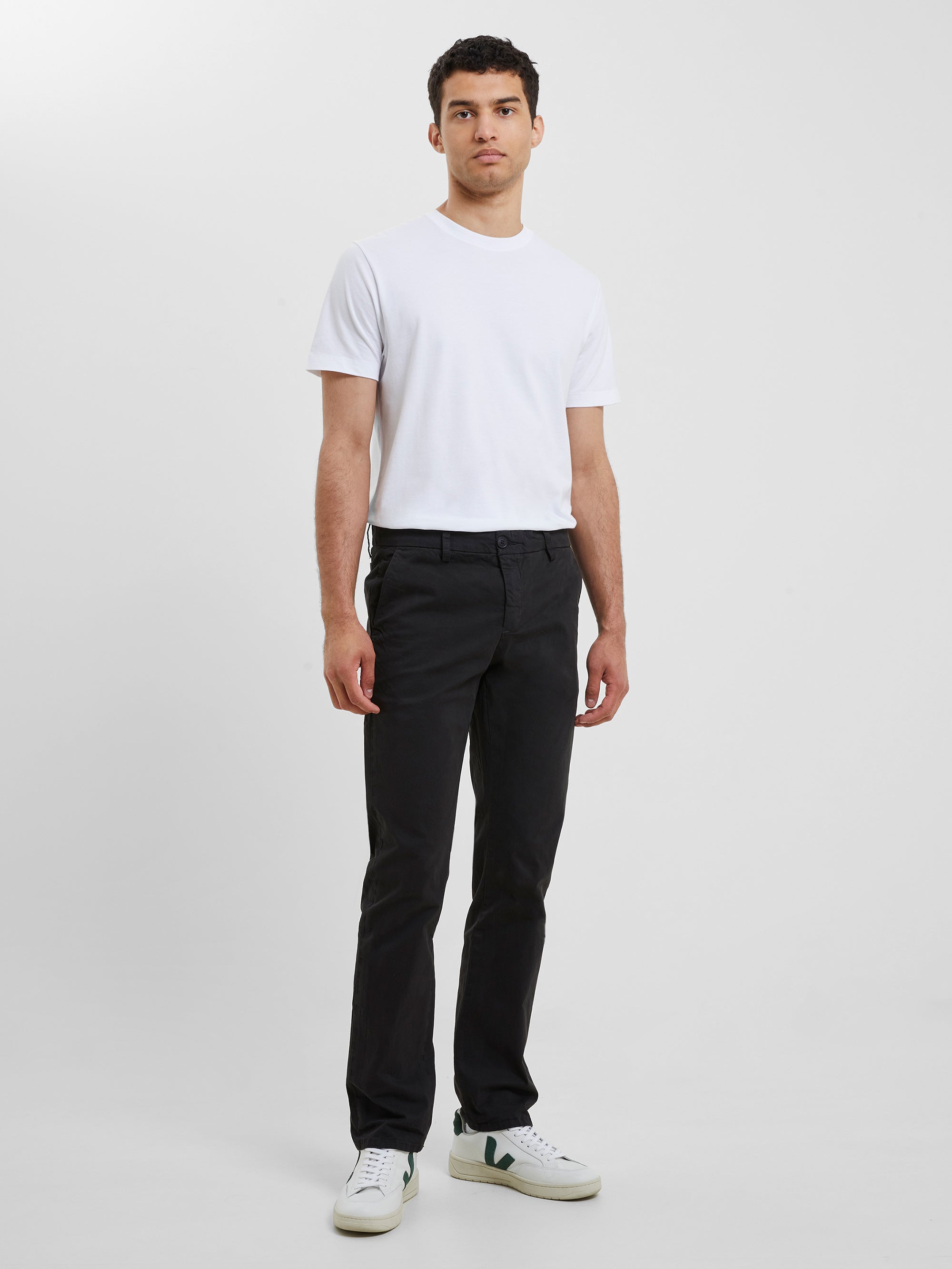 chino trouser black