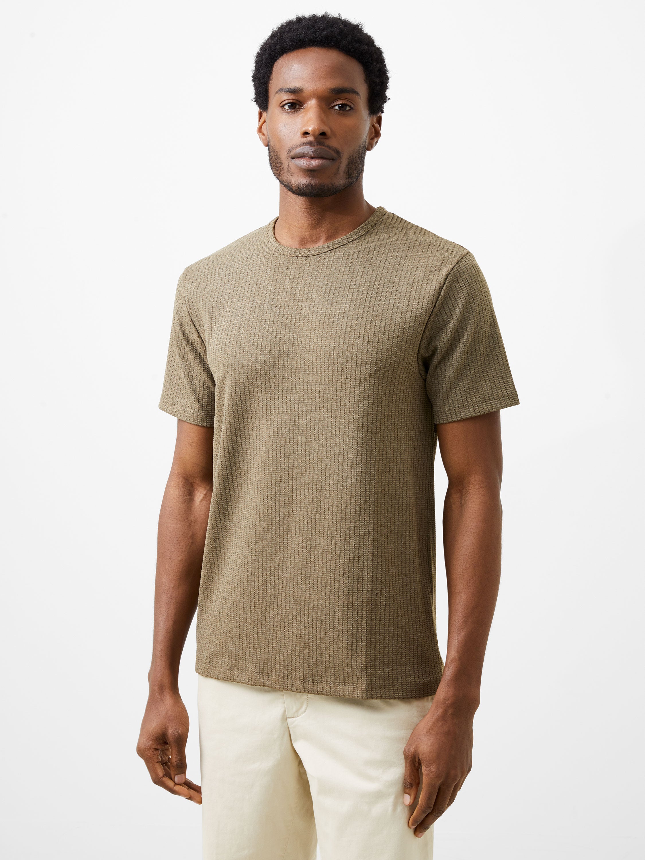 Ladder Texture T-Shirt