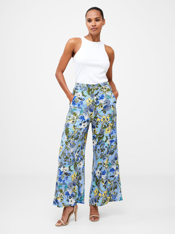 Buy Porcelain Augustine Floral Trousers  Pants for Women by Forever New  Online  Ajiocom