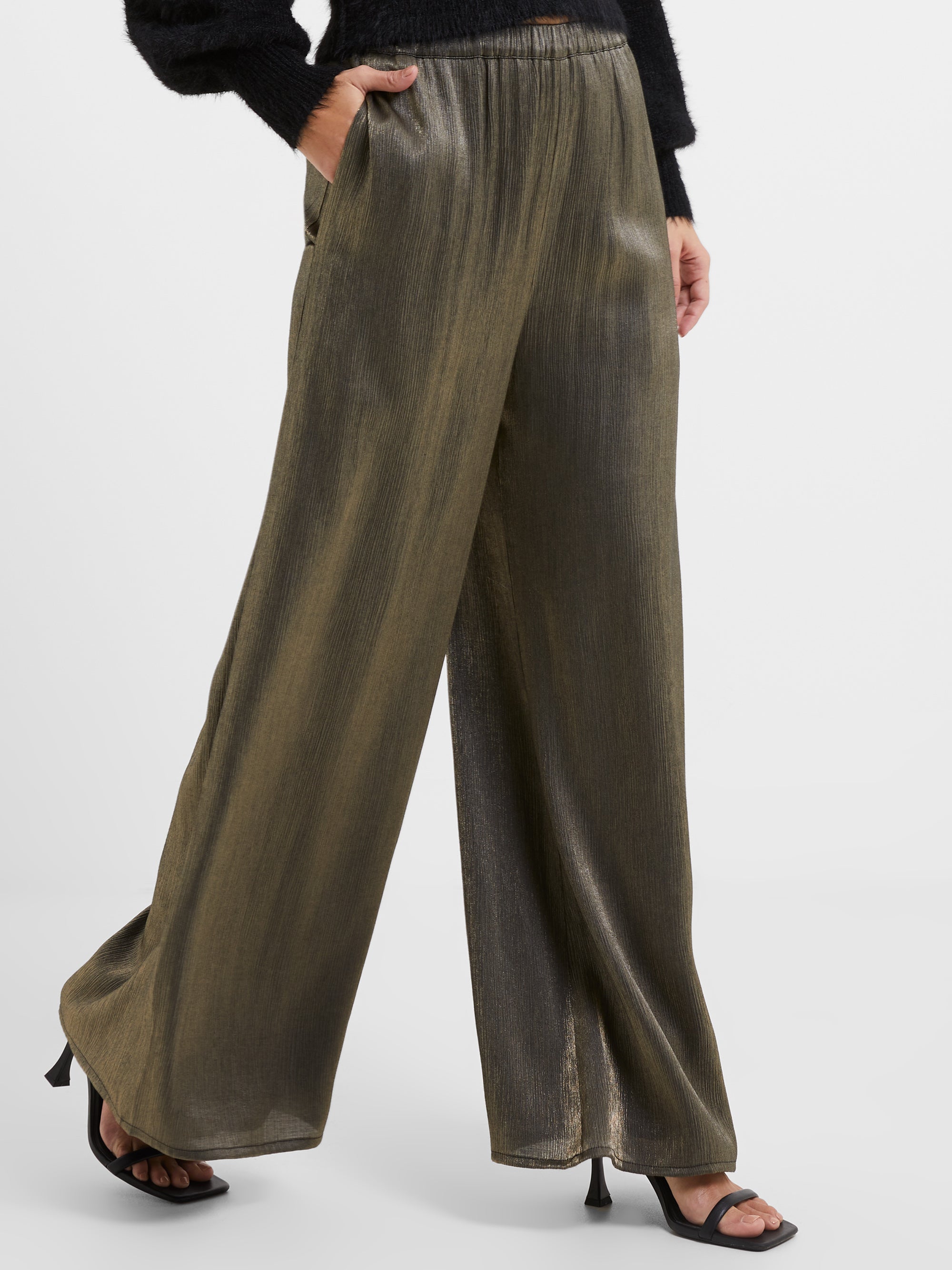 Dafne Shine Wide Leg Trousers