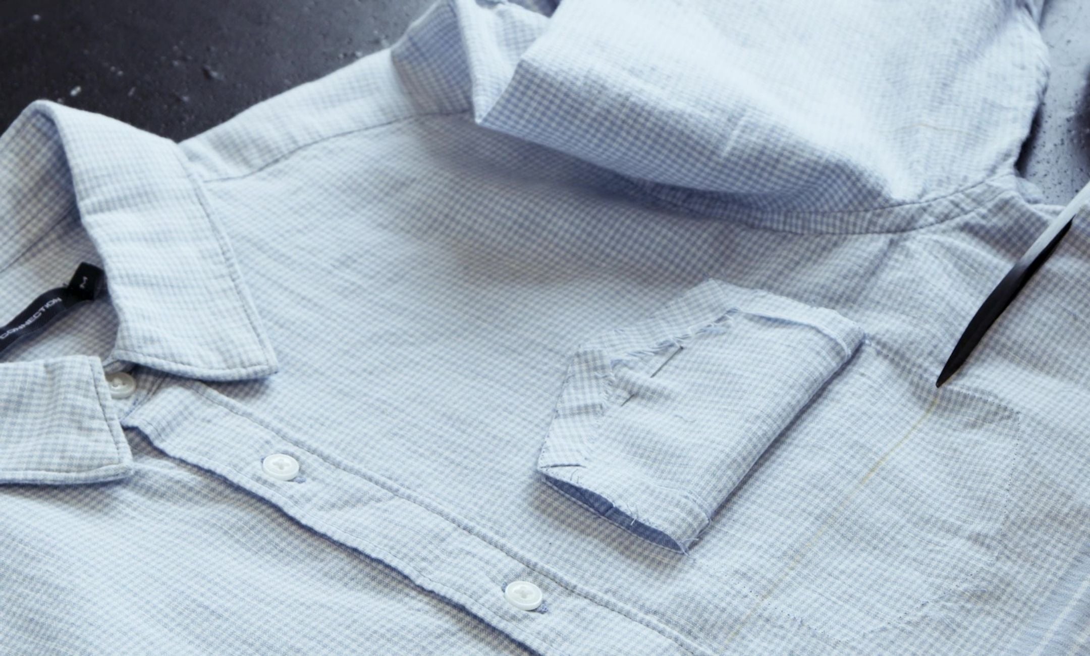 In focus: The making of our upcycled men’s shirts | French Connection UK