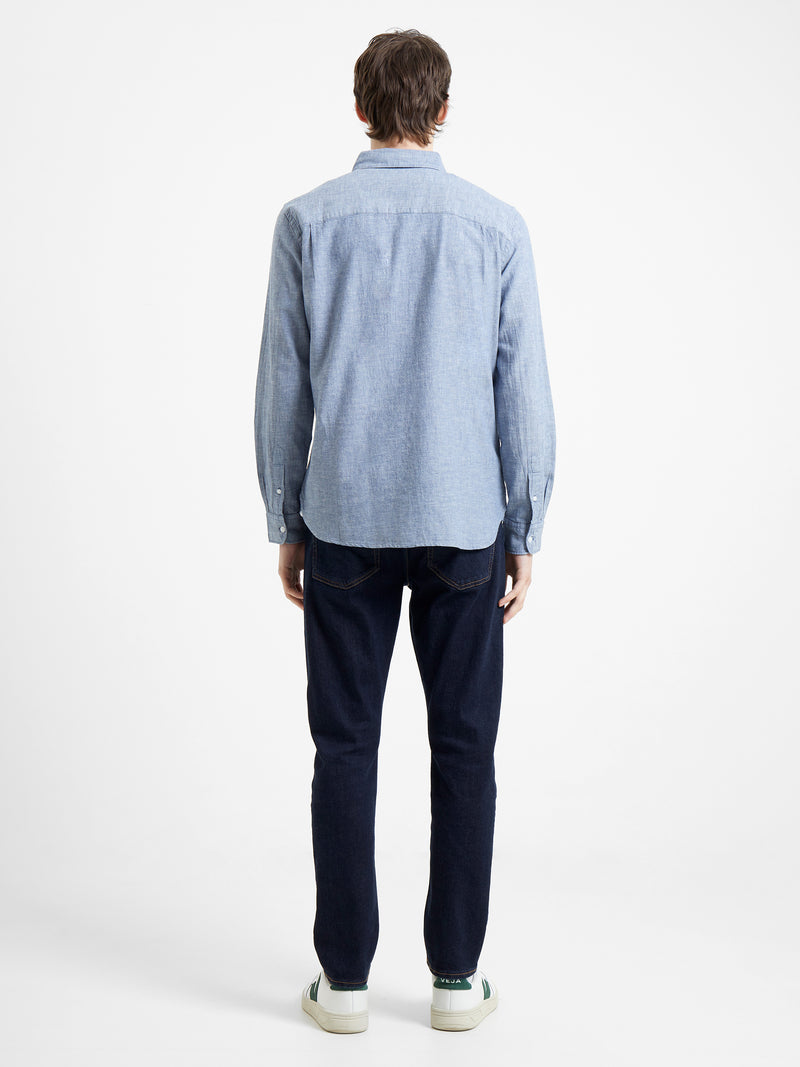 Chambray Shirt Blue | French Connection UK