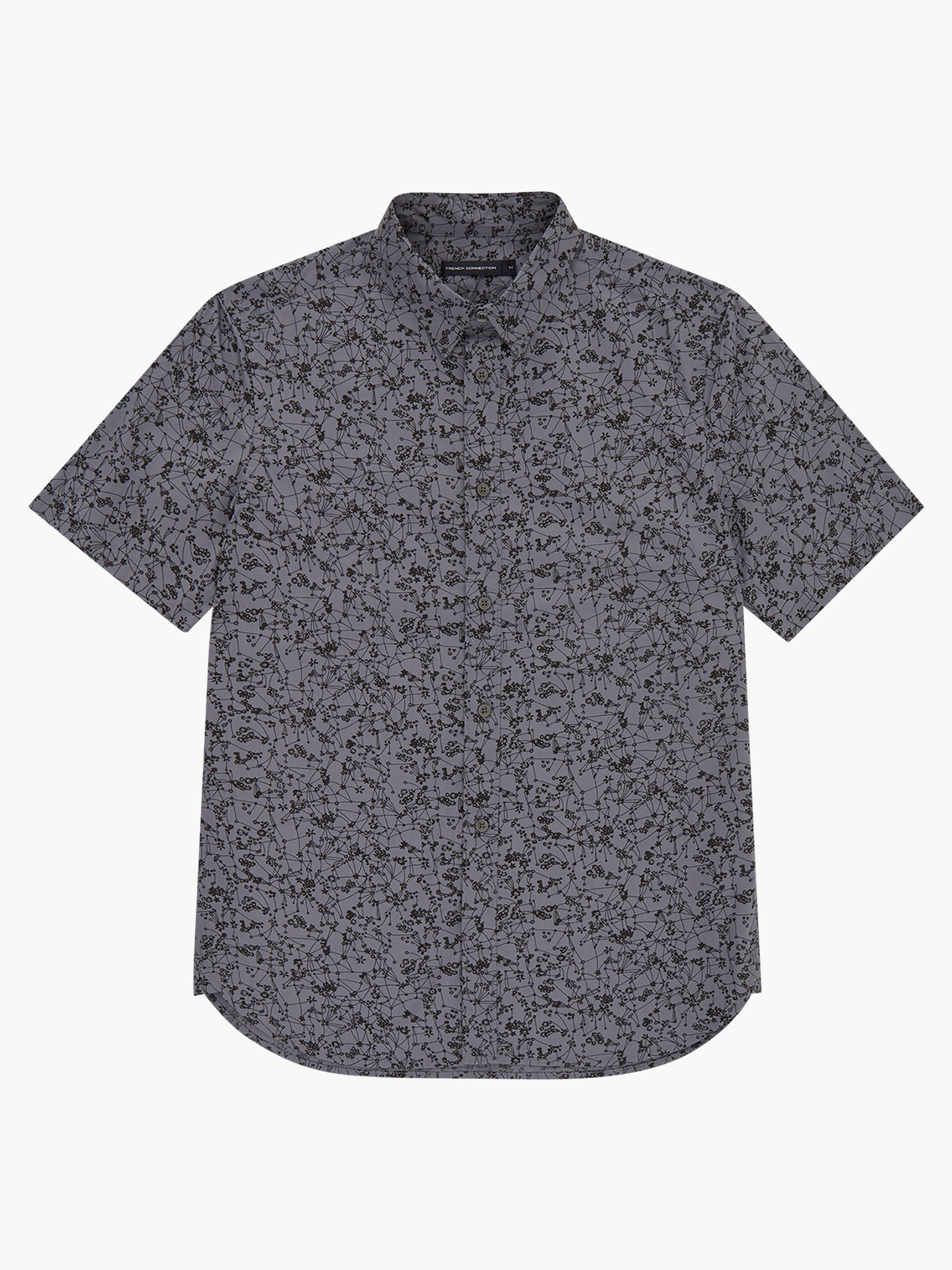 Geo Floral Short Sleeve Shirt