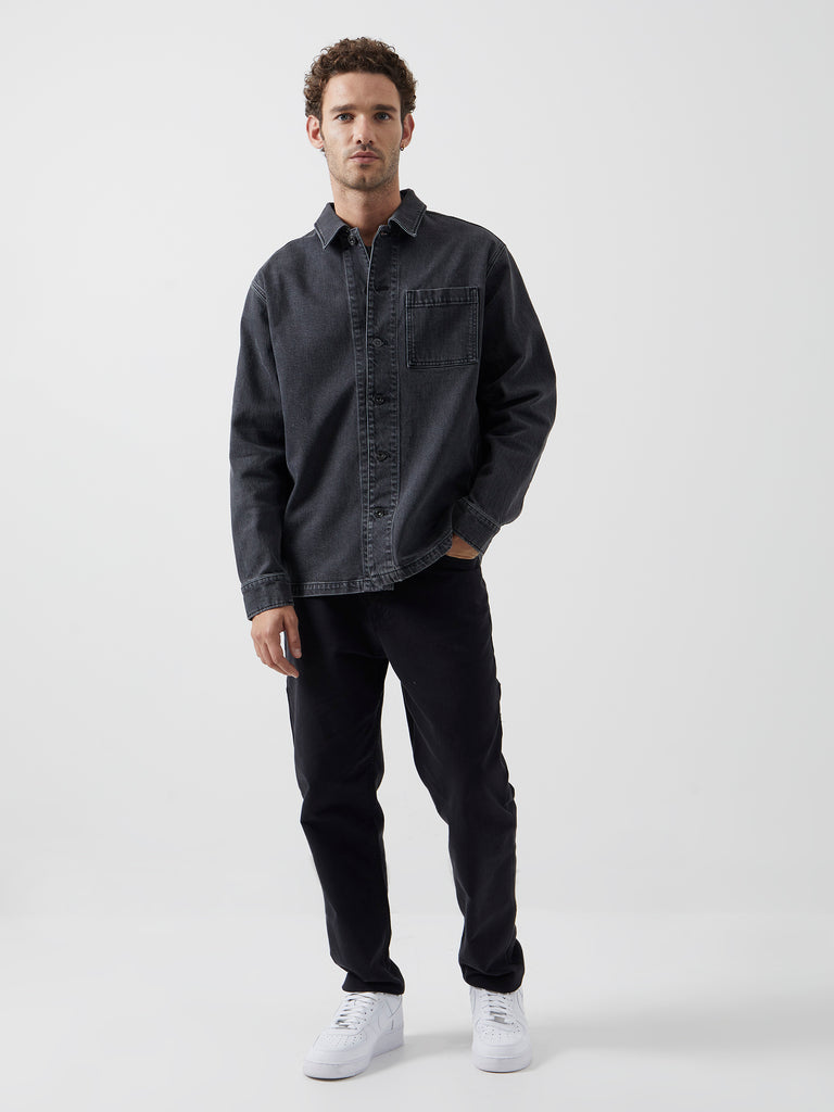 Rox Recycled Denim Jacket Mid Wash | French Connection UK
