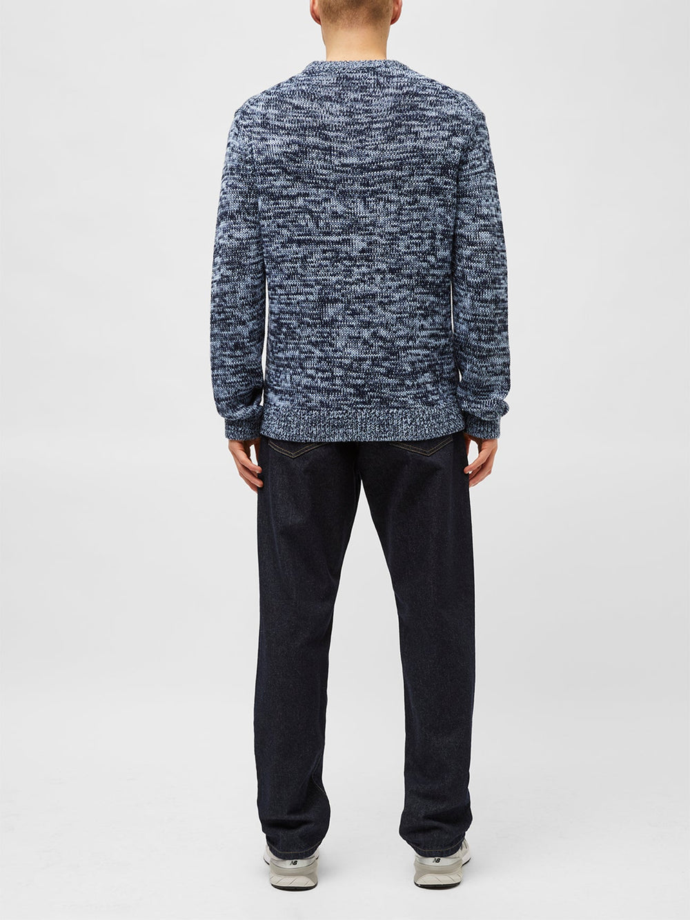 Marl Crew Neck Blue Multi– French Connection UK