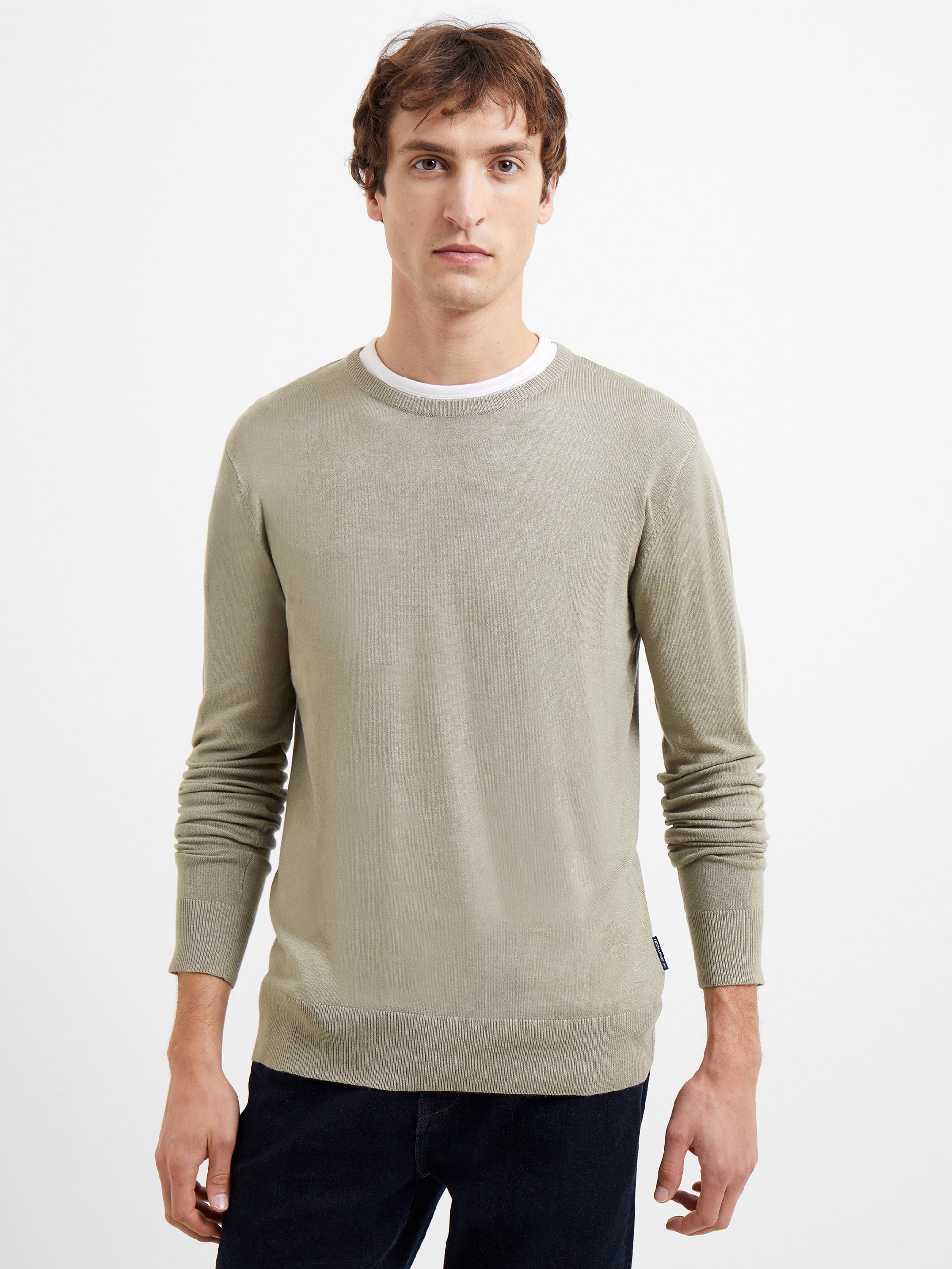 Crew Neck Knitted Jumper