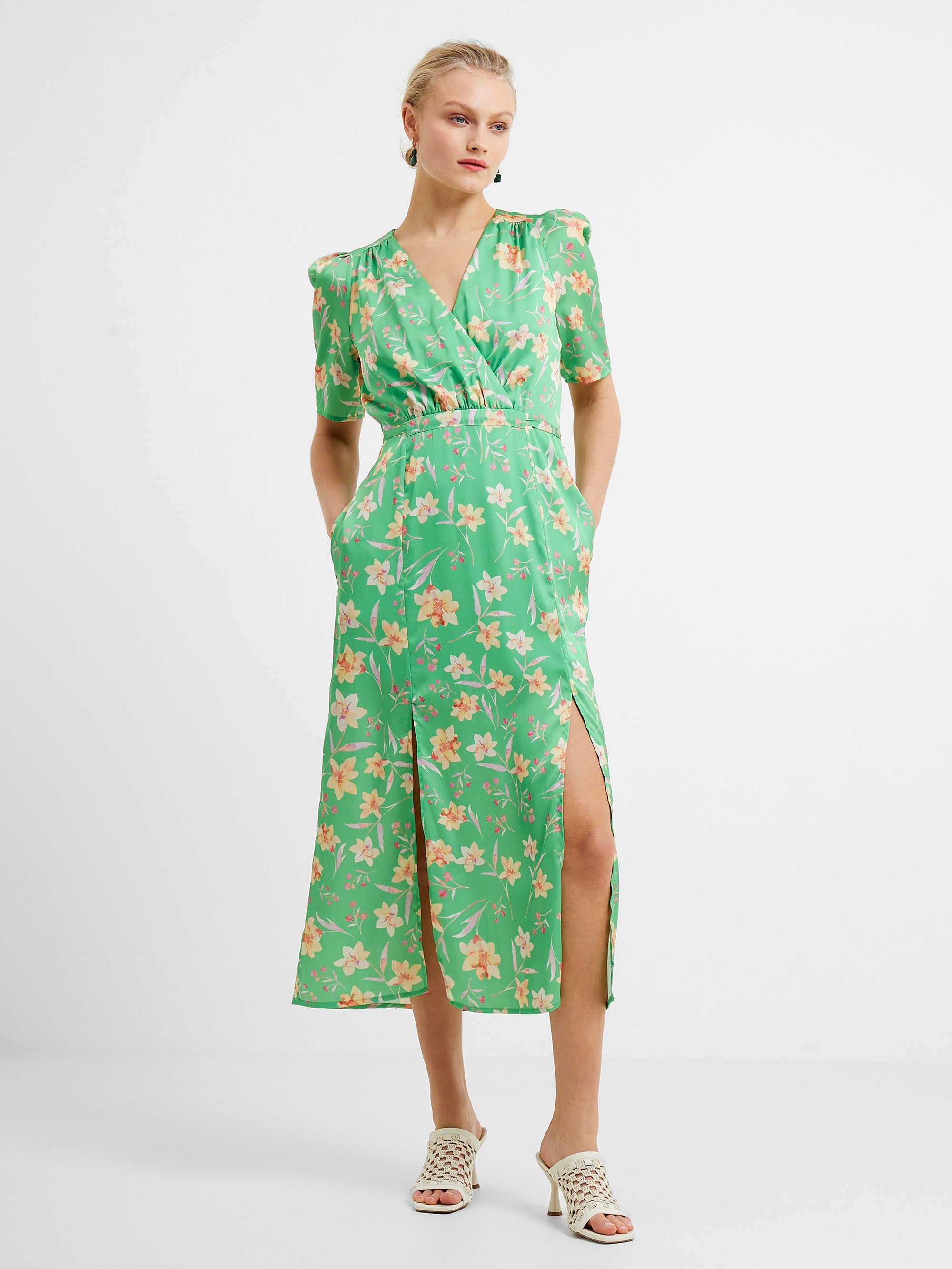 Camille Wrap Midi Dress