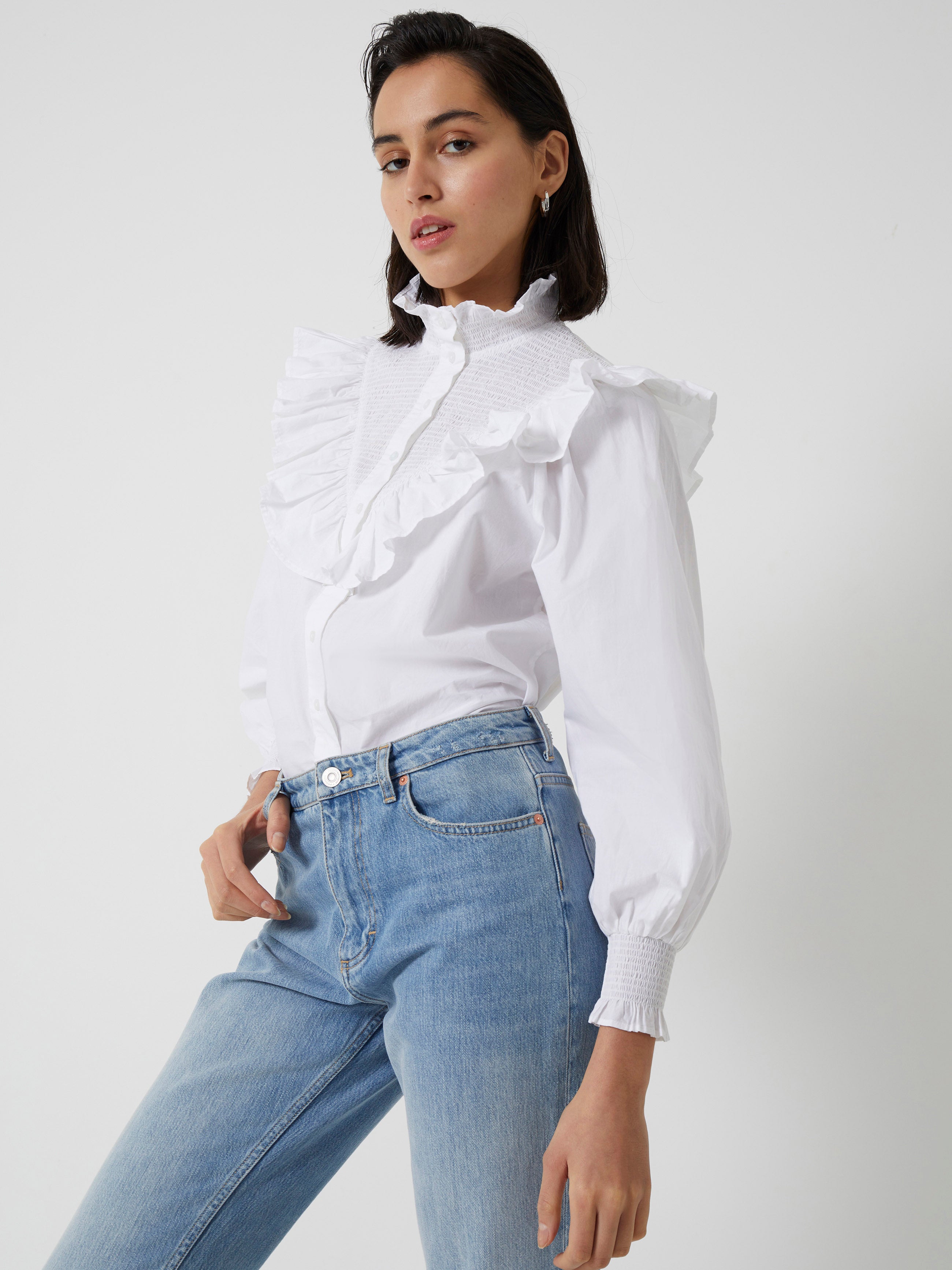 Organic Rhodes Poplin Smock Top