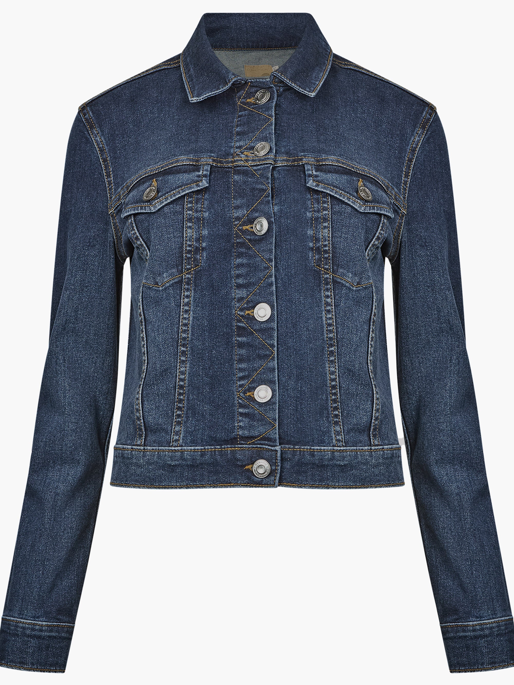 Denim Stretch Trucker Jacket