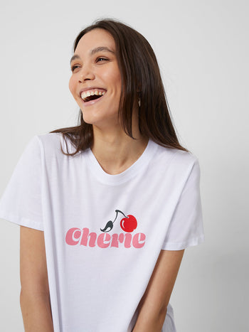 Cherie Graphic Boyfit T-Shirt