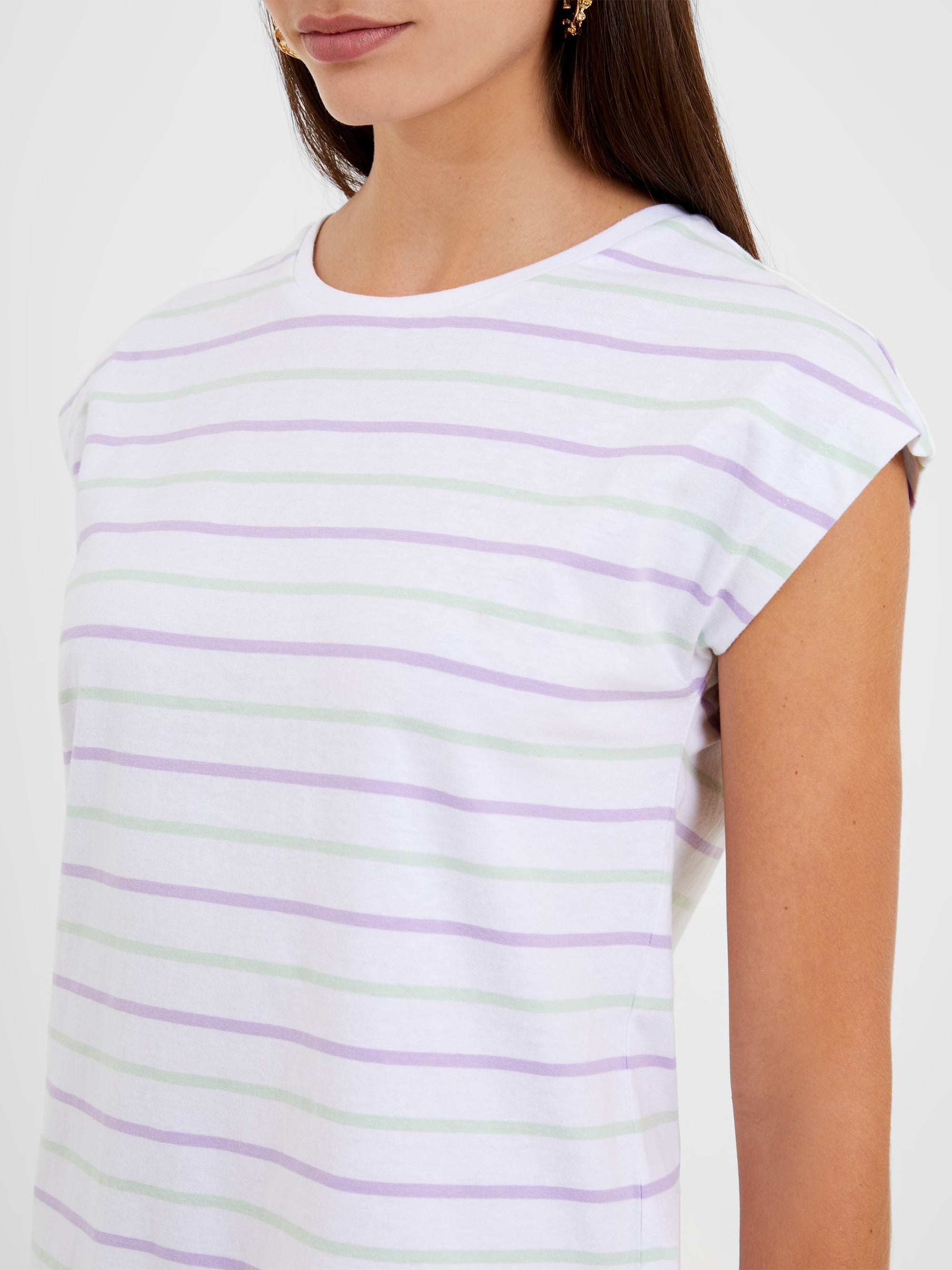 Boxy Stripe T-Shirt