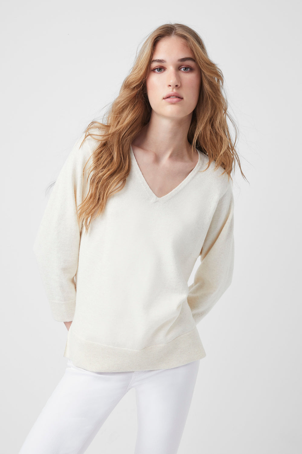 french connection v neck jumper