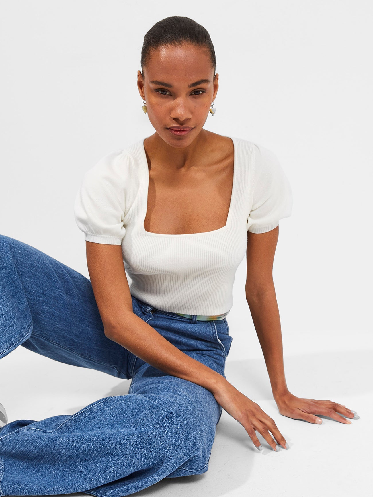 French Connection - Jaida Top | French Connection |  Shirts & Tops | Small - White - Size: S